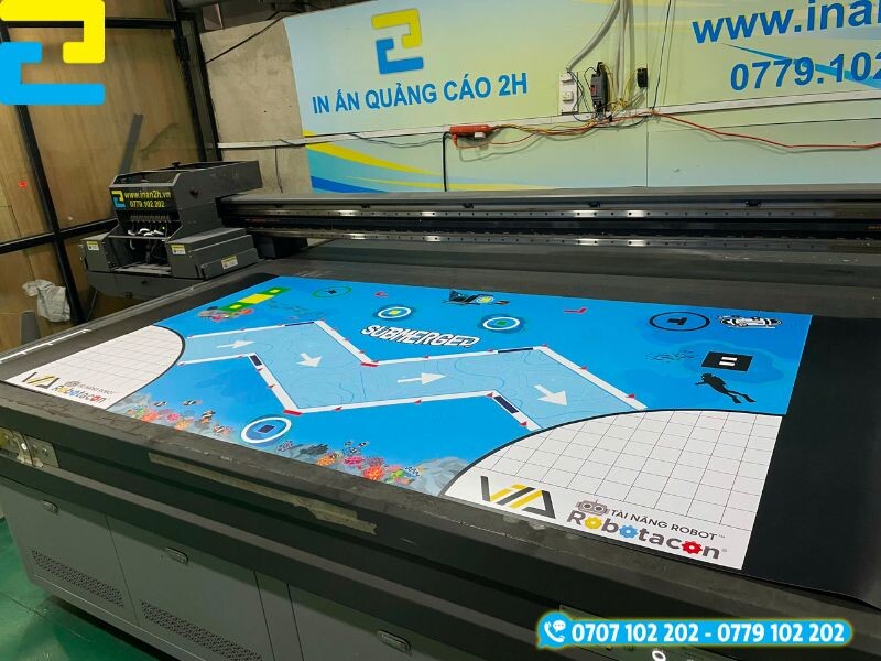 In decal chất liệu PP bền đẹp, ấn tượng