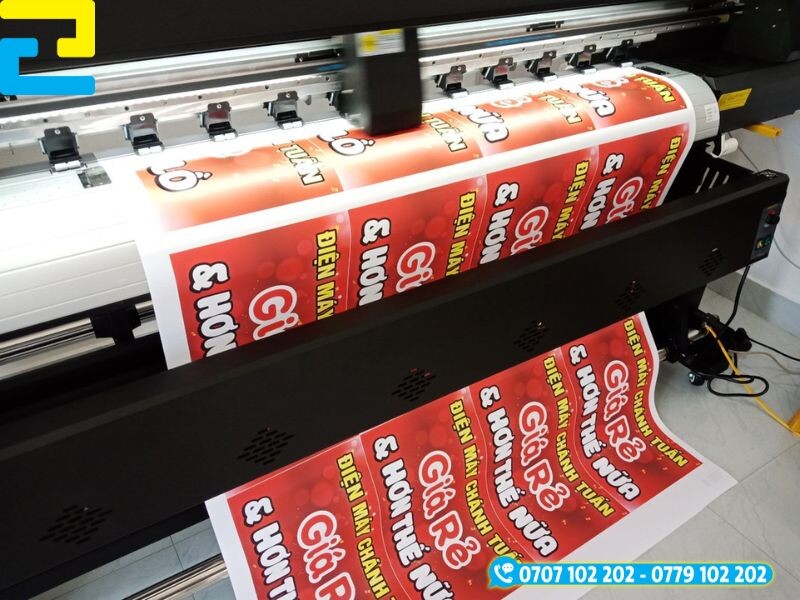 In PP ngoài trời bằng công nghệ in kỹ thuật số