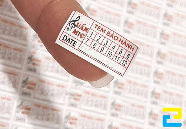 In tem vỡ, bảo hành giúp nhận diện được sản phẩm chính hãng của mỗi thương hiệu và thực hiện chính sách bảo hành phù hợp