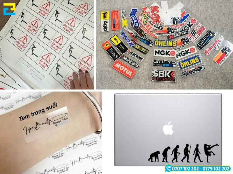Ung Dung In Tem Decal Trong
