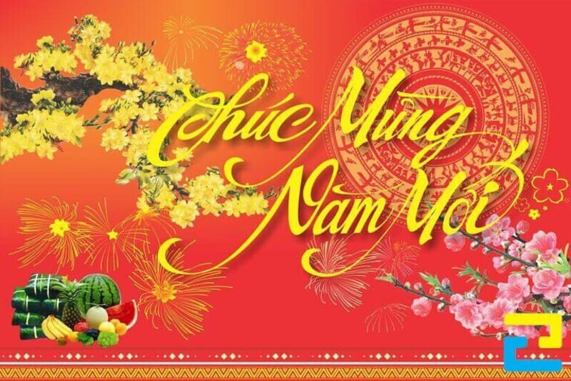 Mau Bang Ron Chuc Mung Nam Moi Hoa Mai 1