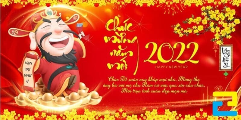 Mau Bang Ron Chuc Mung Nam Moi Than Tai 2