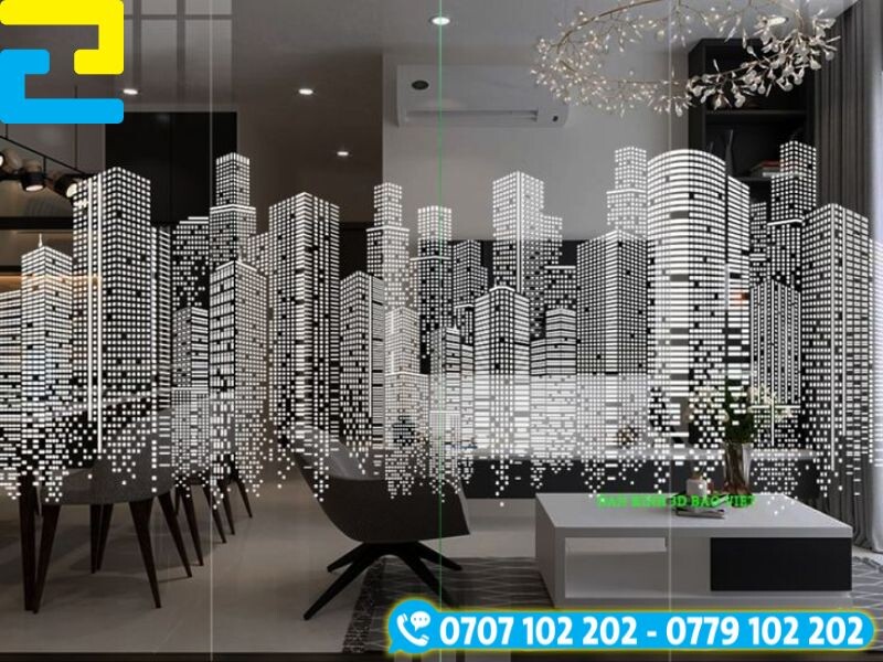 Giay Decal Nhua Trong Dan Kinh