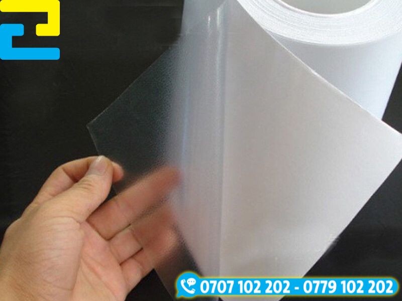 Giay Decal Nhua Trong Suot Mo