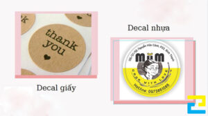 So Sánh Sự Khác Nhau Giữa In Decal Giấy Và In Decal Nhựa
