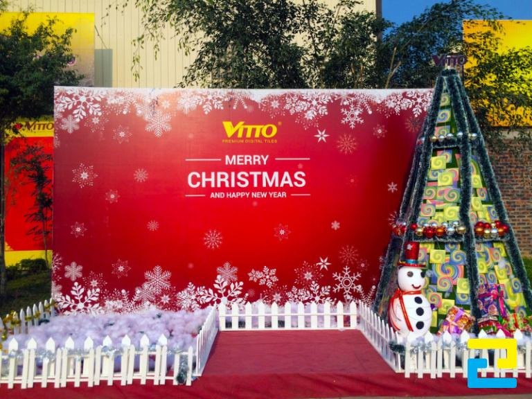 Mẫu backdrop mừng lễ giáng sinh