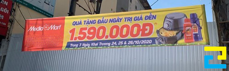 Băng rôn quảng cáo khổ lớn