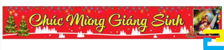 Dự án in băng rôn noel