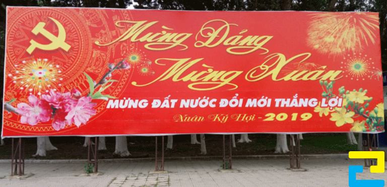 Dự án in băng rôn mừng đảng mừng xuân