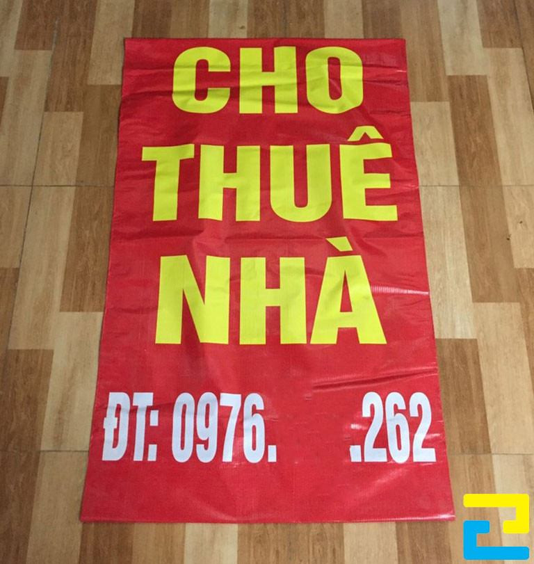 Dự án in băng rôn cho thuê nhà