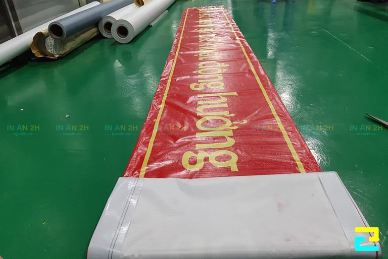 Dự án in băng rôn diễn tập phòng cháy chữa cháy