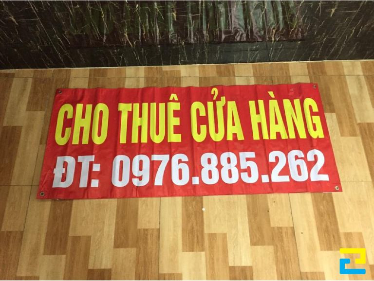 Dự án in băng rôn cho thuê nhà