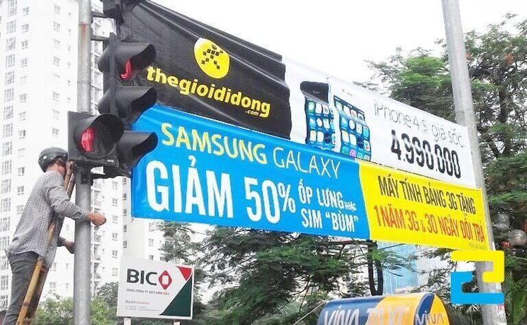 Dự án in băng rôn khuyến mãi