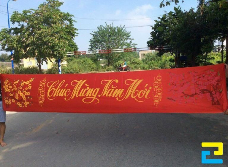 Dự án in băng rôn chúc mừng năm mới