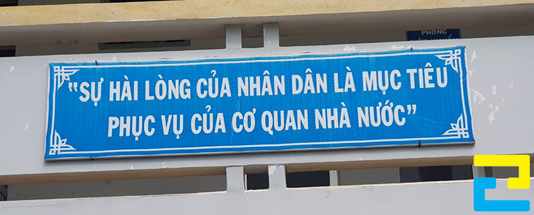 Băng rôn tuyên truyền khổ lớn