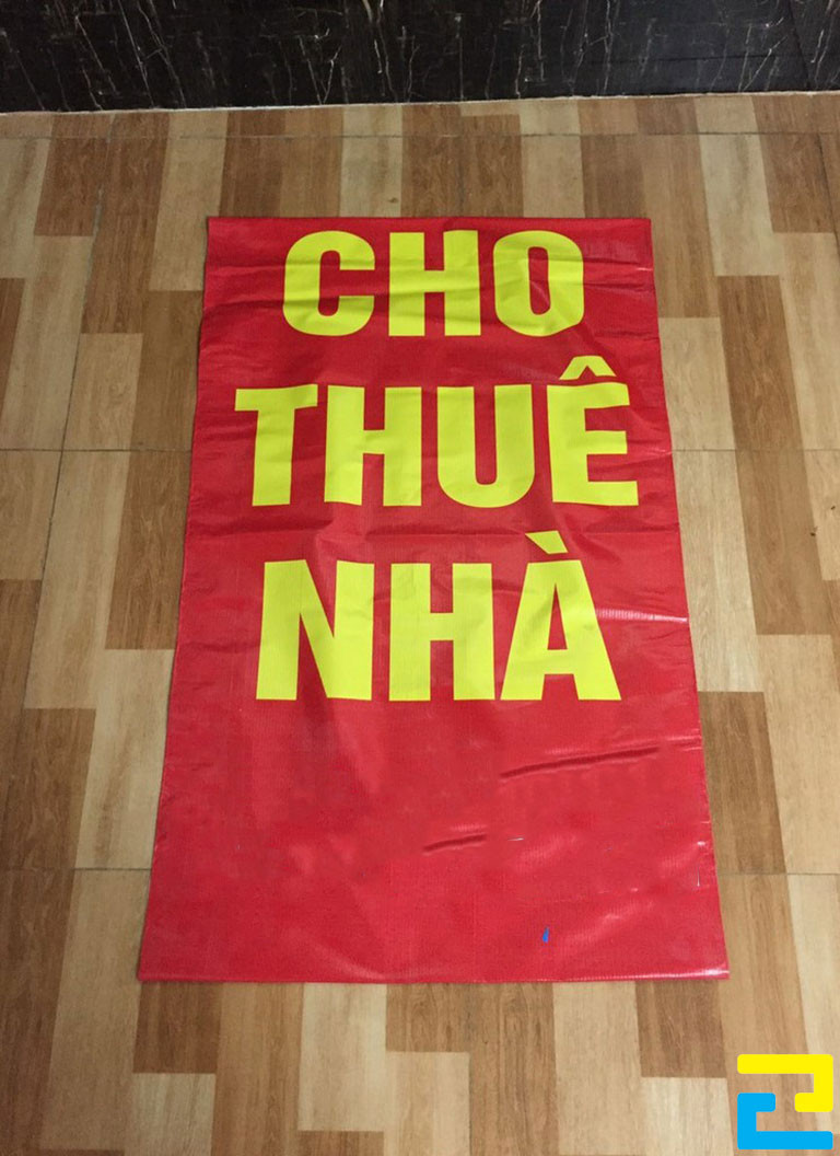 Băng rôn cho thuê nhà khổ dọc