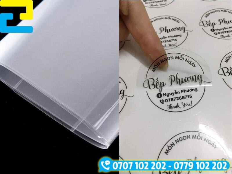 In Decal Chat Lieu Trong Suot Gia Re Quan 7 