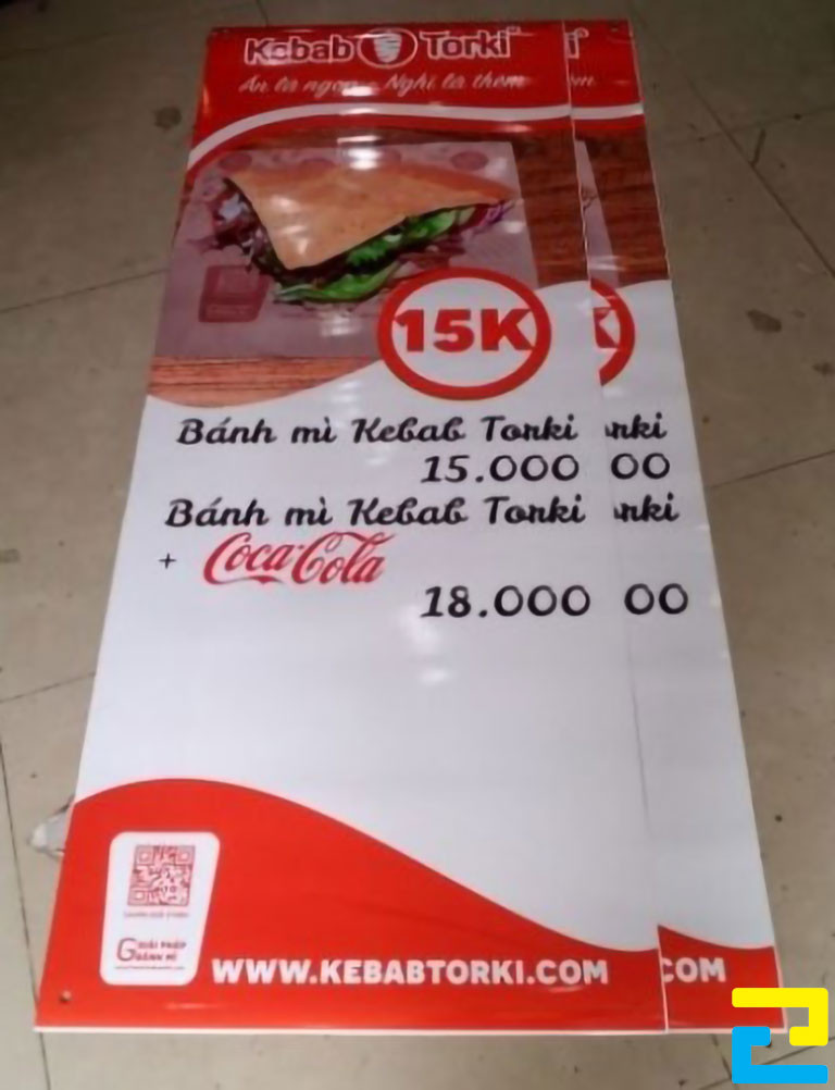 In poster quảng cáo