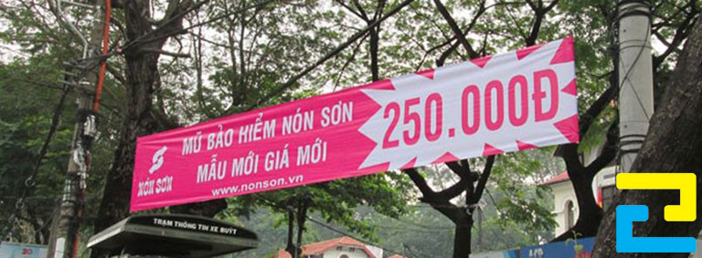 In băng rôn ngang khổ lớn