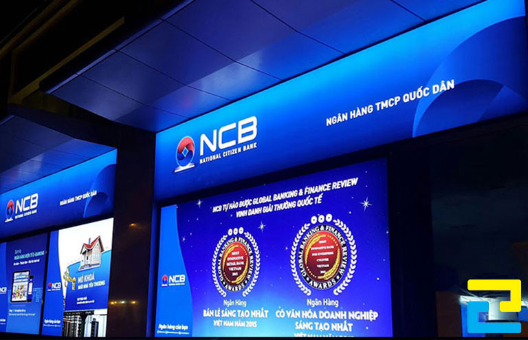 In bạt xuyên sáng ngân hàng NCB