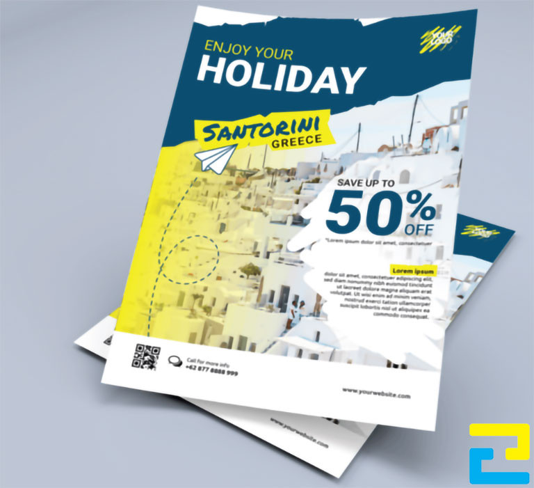 Poster khuyến mãi giảm giá 50%