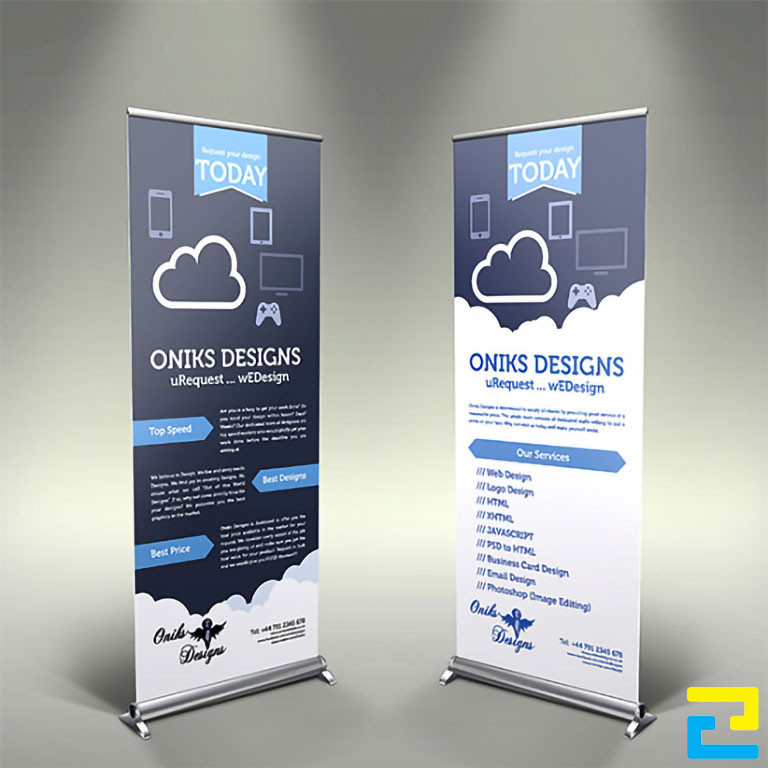 Nếu sử dụng mực in gốc dầu để in standee giá cuốn nhôm thì sản phẩm in sẽ rất bền màu