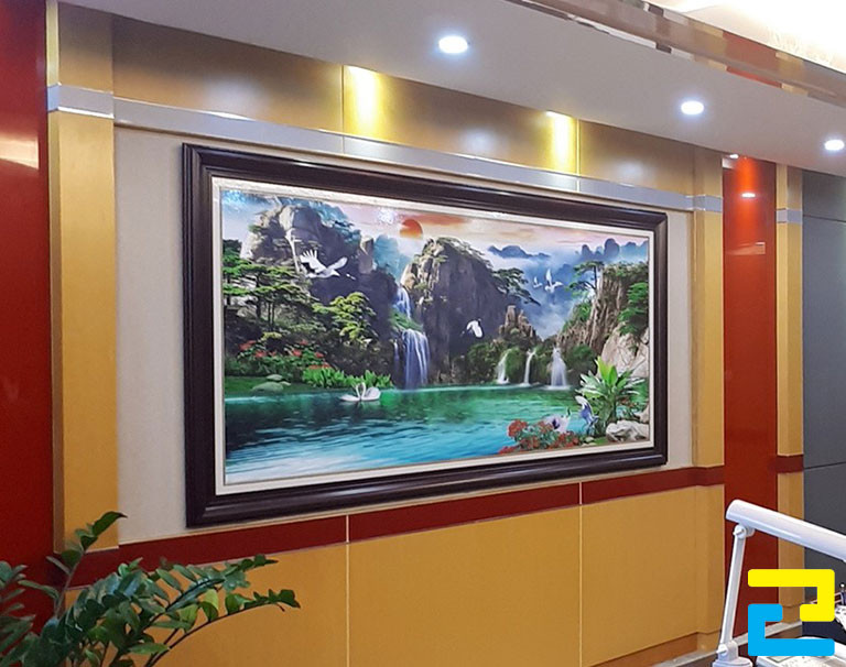 Để nhận báo giá in tranh mới nhất hôm nay, quý khách vui lòng liên hệ số Hotline: 0779.102.202 của Công Ty In Ấn Quảng Cáo 2H