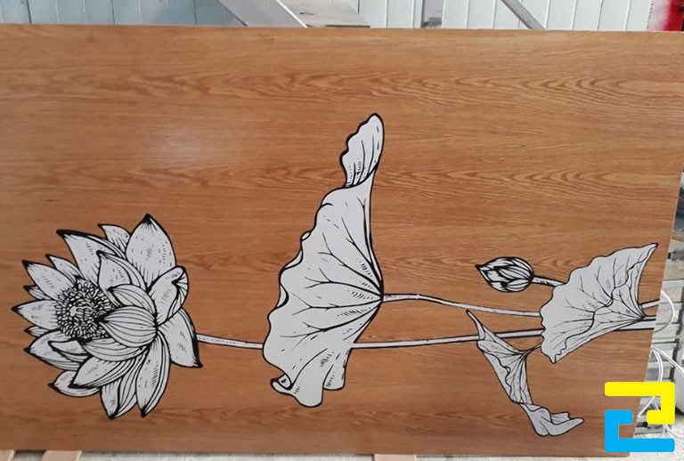 Tranh được in trên chất liệu gỗ thông thường sẽ có tuổi thọ rất lâu, có thể lên đến 20 năm