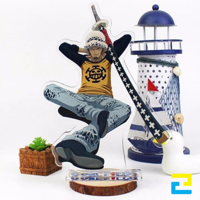 Mẫu standee nhân vật Law trong hoạt hình One Piece