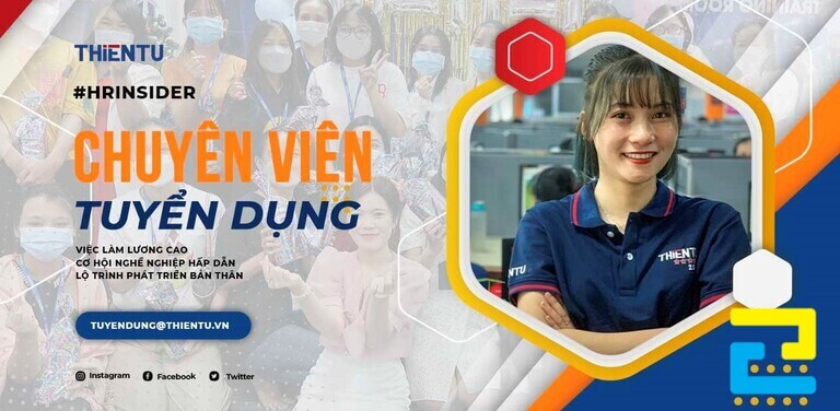 Mẫu banner tuyển dụng chuyên viên tuyển dụng