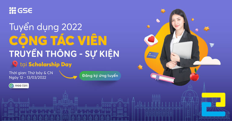 Mẫu banner tuyển dụng cộng tác viên truyền thông - sự kiện