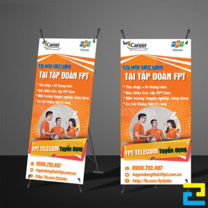 20+ Mẫu In Standee Tuyển Dụng Đẹp Sắc Nét Chất Lượng