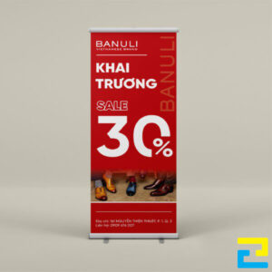 Nhận In Standee Khai Trương Mẫu Đẹp Lấy Nhanh Sắc Nét