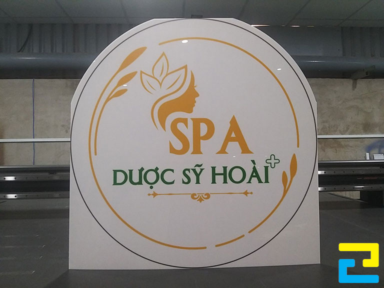 In bảng hiệu Spa Dược Sỹ Hoài