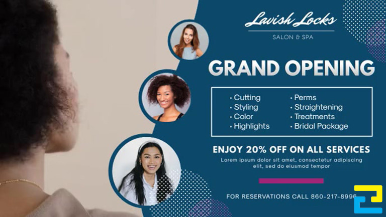 Trên sản phẩm in băng rôn khai trương spa cần phải có những thông tin như: Thông điệp khai trương spa, dịch vụ mà spa cung cấp,...