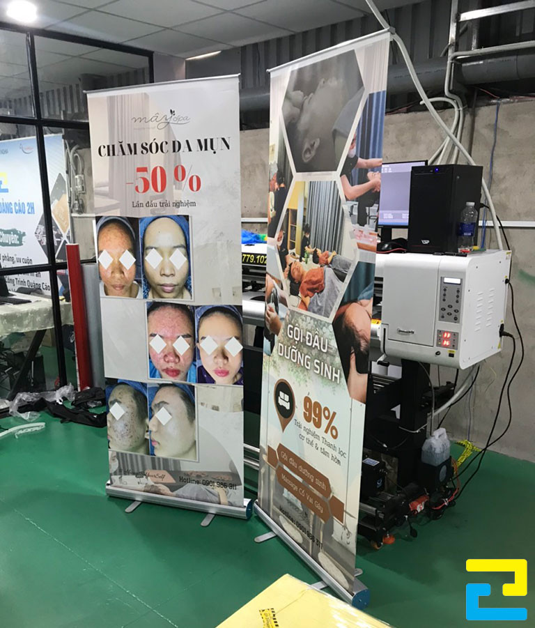 Có mẫu thiết kế file in standee sẵn, đặt in số lượng ít, gia công đơn giản thì quý khách sẽ nhanh chóng nhận được ấn phẩm hơn