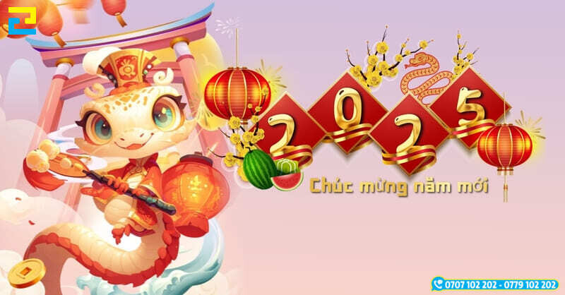 Mau Backdrop Background Tet 2025