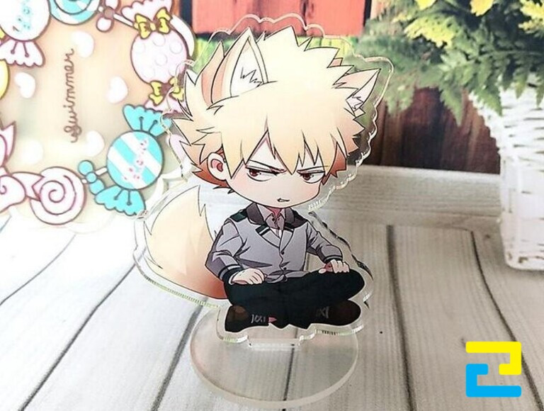 Mẫu standee Boku No trong hoạt hình Học Viện Anh Hùng