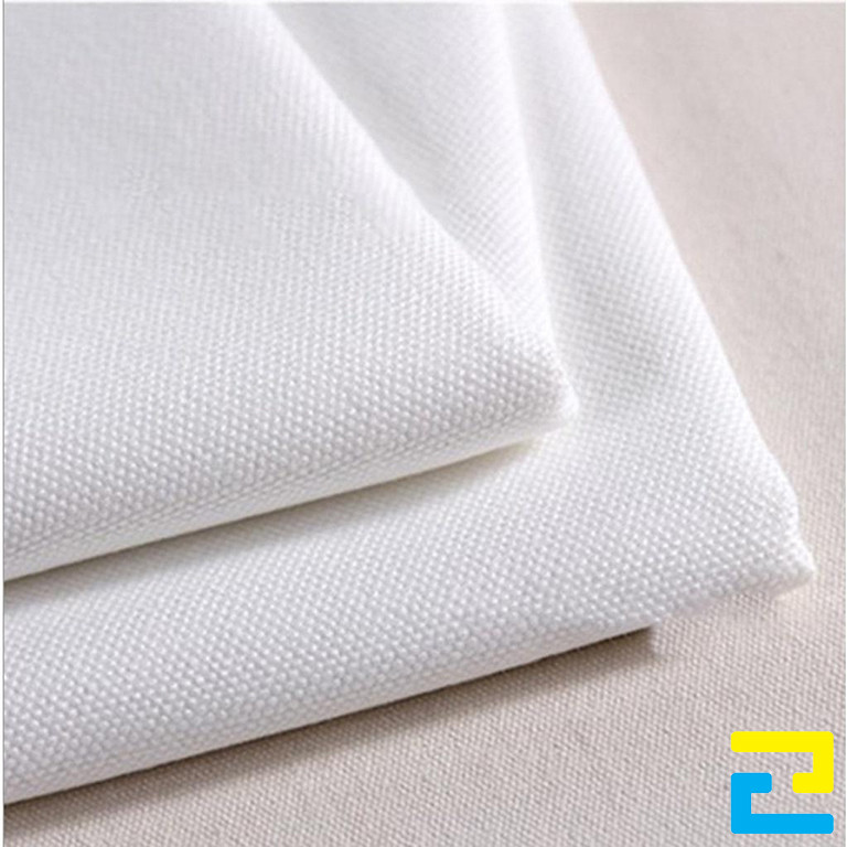 Vải canvas rất dễ nhận biết bởi bề mặt của vải sẽ có những đường dệt ngang