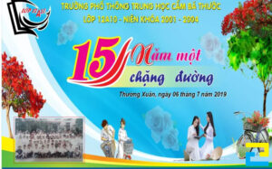 15+ Mẫu In Băng Rôn Họp Mặt Lớp Đẹp Sắc Nét Lấy Ngay