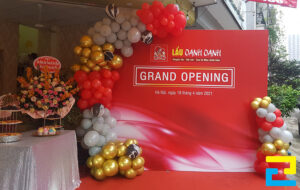 In Background, Backdrop Khai Trương Mẫu Đẹp Lấy Nhanh