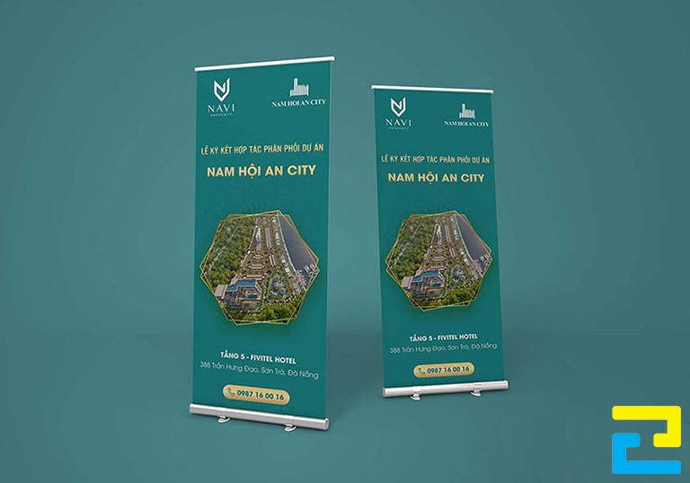 Quý khách có thể tiến hành đặt in standee bất động sản qua số Hotline hoặc Mail của Công Ty In Ấn Quảng Cáo 2H