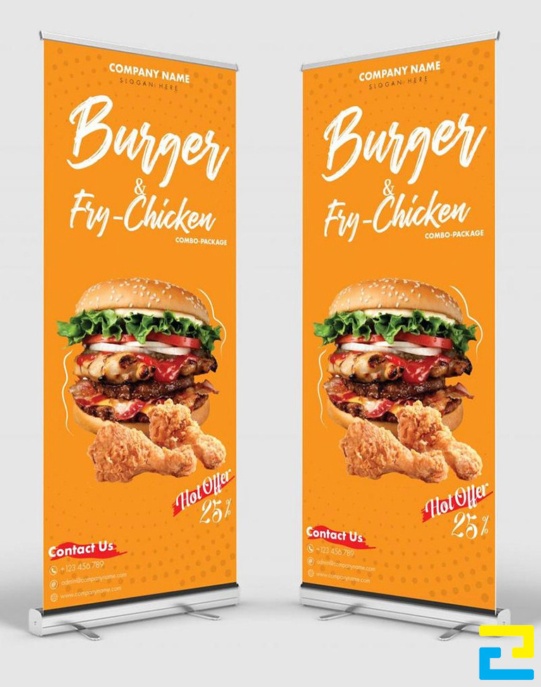 Nếu quý khách chưa có file standee trưng bày sản phẩm, quý khách có thể yêu cầu nhân viên thiết kế của Công ty làm mẫu file in cho mình