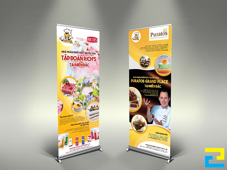 Thông thường standee sự kiện sẽ được các đơn vị in ấn sản xuất bằng máy in UV hoặc máy in kỹ thuật số