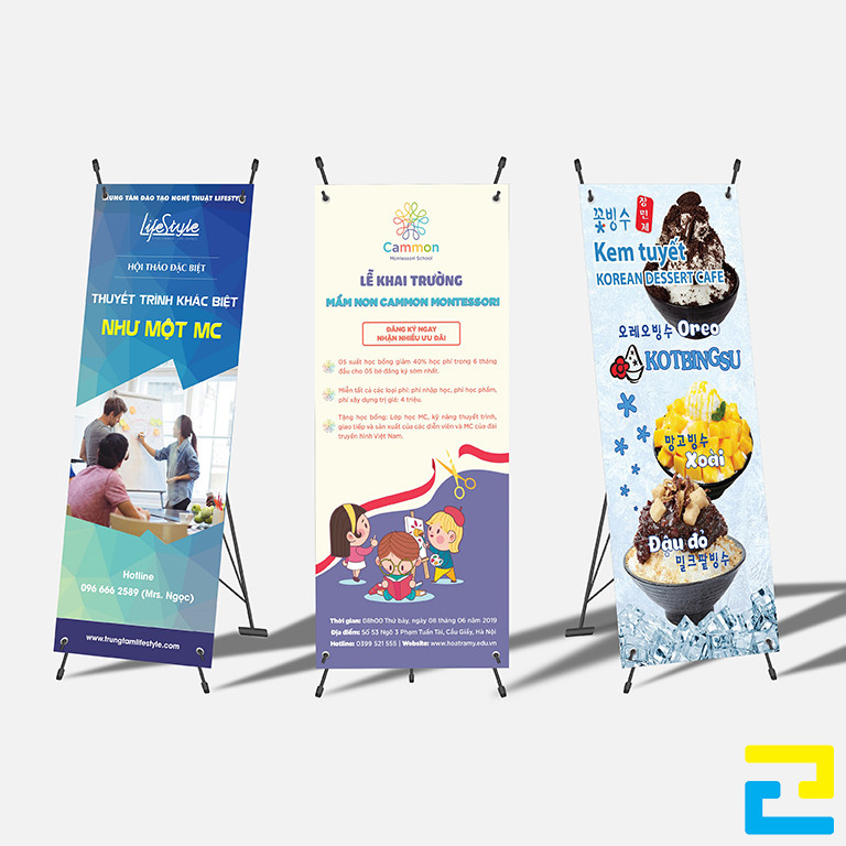 Nếu quý khách đã có sẵn file in standee event, thời gian in ấn sẽ được rút ngắn