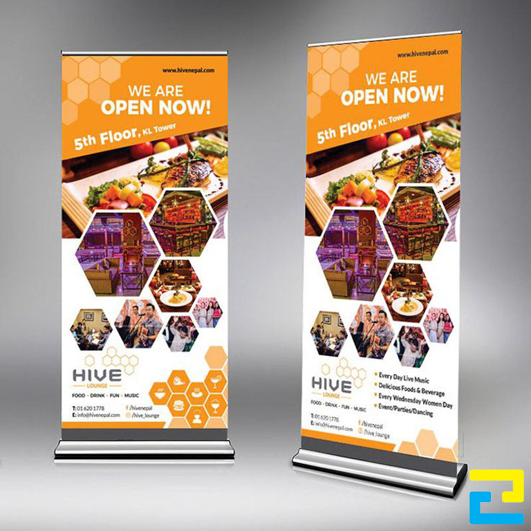 Những sản phẩm in standee hội thảo, standee hội nghị, standee đại hội,... được sản xuất bằng máy in kỹ thuật số sẽ có tính thẩm mỹ cao