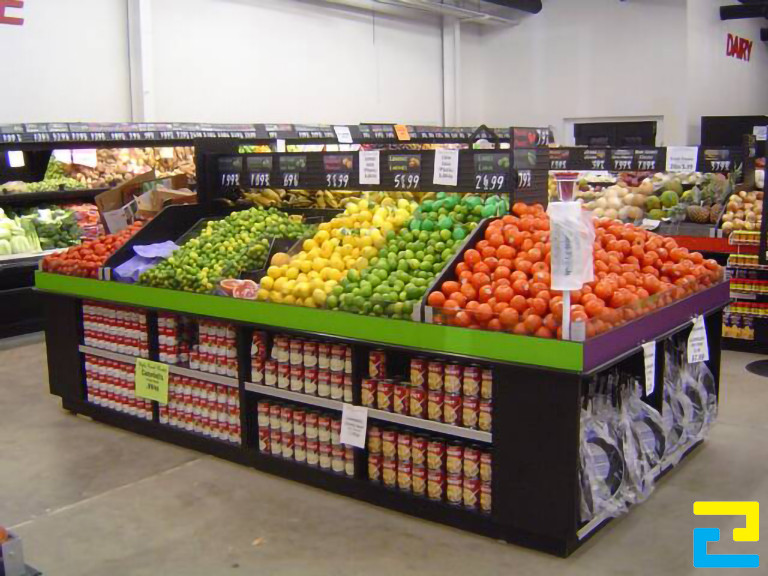 Display Island có hình dạng giống như hòn đảo thu nhỏ, hoặc những hình dạng sáng tạo khác