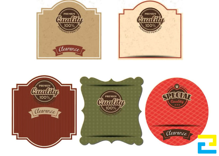 Sticker thông thường sẽ có hình dạng nhỏ, không lớn quá khổ A5