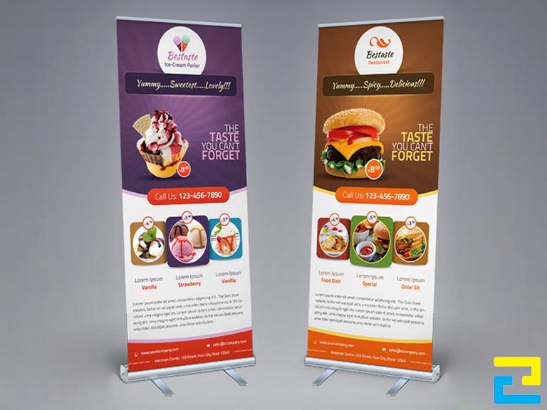 Nội dung của thông điệp quảng cáo trên standee cần bám sát vào chiến dịch quảng cáo/ khai trương,... của nhà hàng