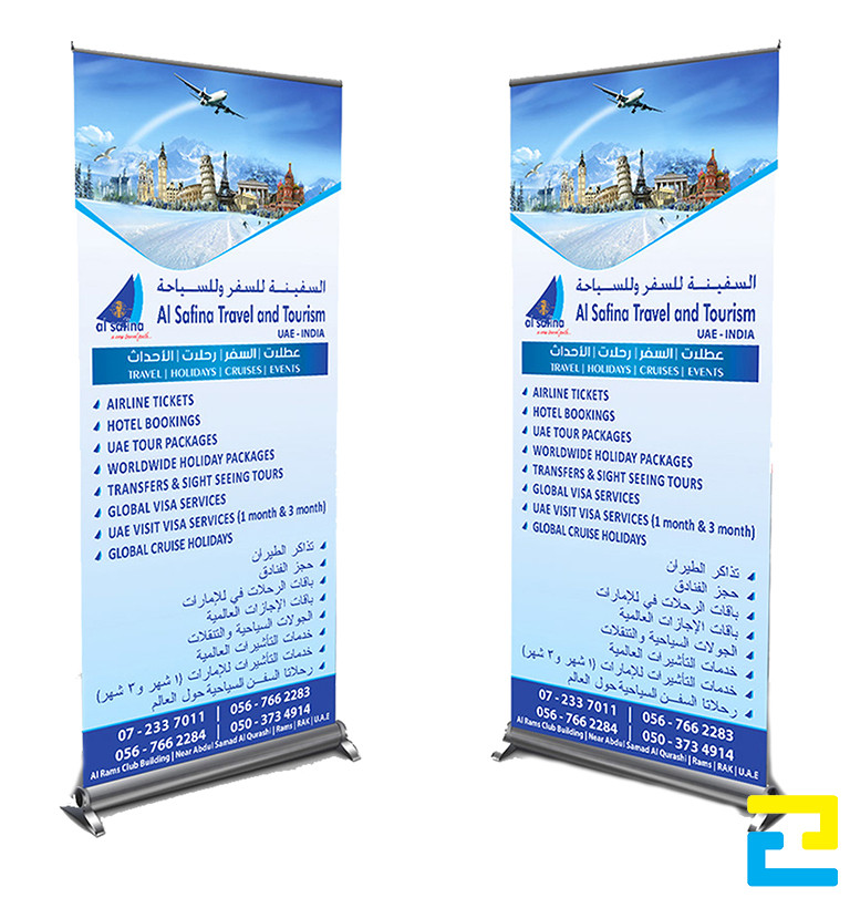 Công Ty In Ấn Quảng Cáo 2H có nhận in standy quảng cáo cho chuyến du lịch với số lượng nhiều trên 10 sản phẩm